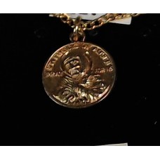St Francis Medal with chain